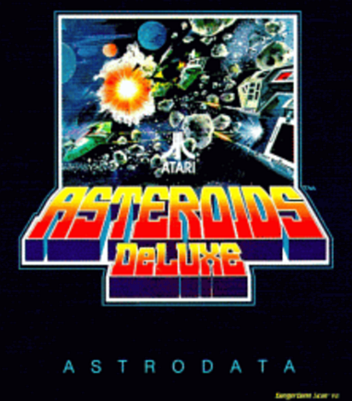 Asteroids Deluxe (rev 1) MAME2003Plus Game Cover